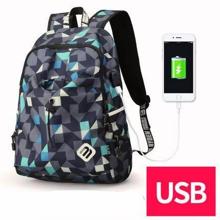Exclusive Deal Inside Fashion Student College Backpack With Usb Charging