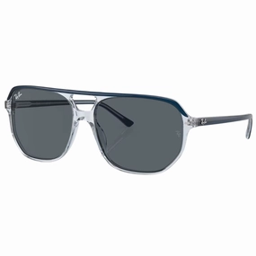 Special Offer Inside Ray-Ban Bill One Rb2205 1397R5 - Blue/Transparent Blue Azure Lens
