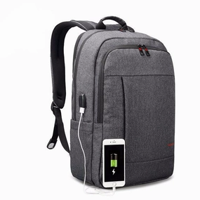 Trending Offer Today Anti-Theft With Usb Charging Backpack For 15.6Inch Laptop  - Black Grey,Grey
