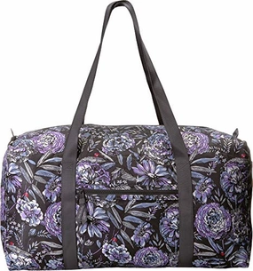 Vera Bradley Women'S Packable Duffel Bag Lavender Bouquet One Size Trendy Picks Today Hot Sale Frenzy
