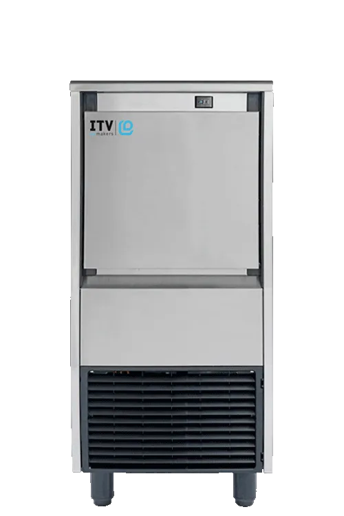 ITV - DELTA NG 120, Commercial Delta Gourmet Cubers Ice Maker Self-Contained Ice Cube Machine 108lbs