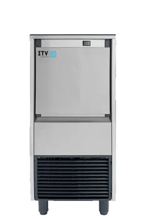 ITV - DELTA NG 120, Commercial Delta Gourmet Cubers Ice Maker Self-Contained Ice Cube Machine 108lbs