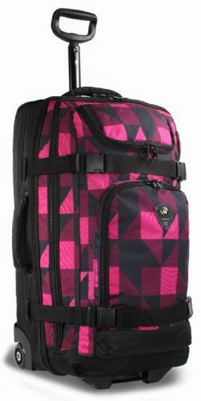 J World New York Vinewood Rolling Duffel, Block Pink, One Size GiftWorthy Sale Limited Time Sale