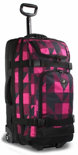 J World New York Vinewood Rolling Duffel, Block Pink, One Size GiftWorthy Sale Limited Time Sale