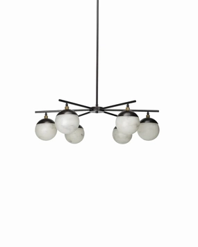 Jamie Young Company - Metro 6 Light Chandelier - 5METR6-CHOB Jamie Young Company Home