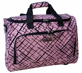 Jenni Chan Brush Strokes City Duffel, Red, One Size Clearance Alert Now Limited Time Hot Deal