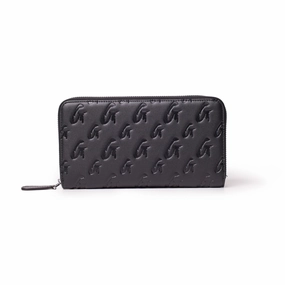 Jumbo Monogram Wallet - Black Today Only Discount Alert