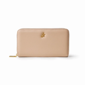 Todays Hot Savings Jumbo Pebble Wallet - Nude