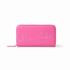 Jumbo Signature Logo Wallet - Hot Pink Surprise Discount Today Exclusive Hot Pick