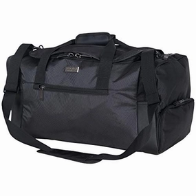 Kenneth Cole Reaction Brooklyn Rfid Duffel Bag, Pink Dot Charcoal One Size Daily Clearance Deal