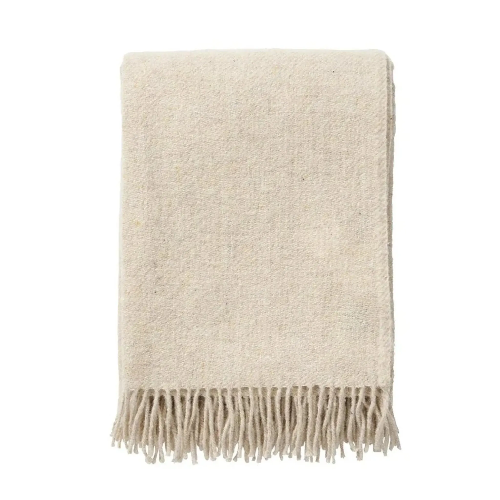 KLIPPAN Earth Recycled Wool Throw Blanket