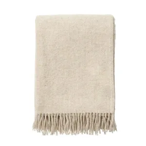 KLIPPAN Earth Recycled Wool Throw Blanket