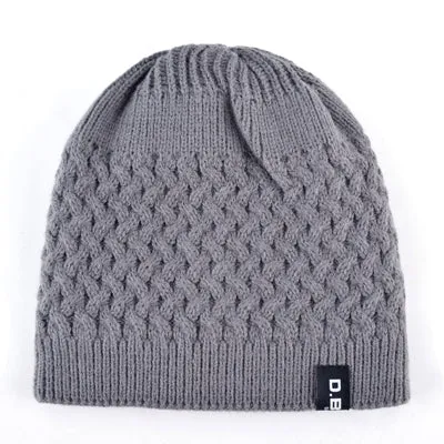 Knitted Beanie Hat For Men - Black,Red,Gray,Blue,Yellow,Brown Flash Deal Today