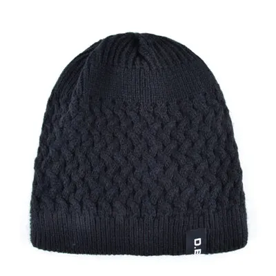 Knitted Beanie Hat For Men - Black,Red,Gray,Blue,Yellow,Brown Hot Offer Inside Exclusive Online Discount