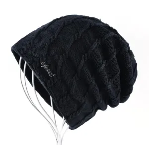 Knitted Striped Skullies & Beanies Winter Hats For Men - Black,Brown,Blue,Gray,Khaki,Red New Arrival Discount Save Today Only