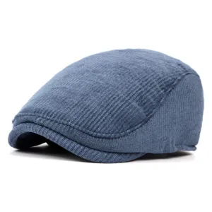 Knitted Warm Beret Hat For Men - Blue,Dark Purple,Khaki,Black Hot Pick Online