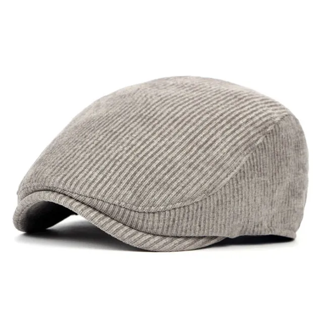 Knitted Warm Beret Hat For Men - Blue,Dark Purple,Khaki,Black Clearance Savings Now Grab It Now