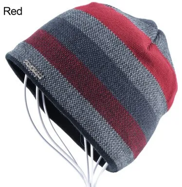 Knitted Wool Beanies Hats For Men - White,Red,Yellow,Brown Special Online Offer