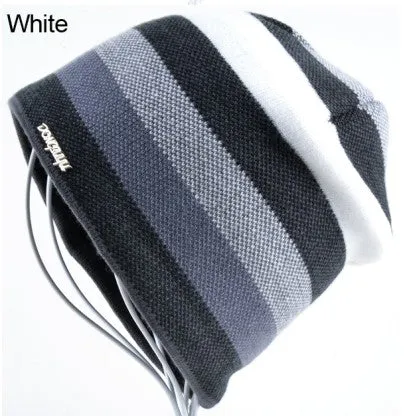 Flash Sale Alert Knitted Wool Beanies Hats For Men - White,Red,Yellow,Brown
