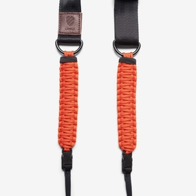 Langly Paracord Camera Strap - Tangerine Special Steal Event Big Hot Sale