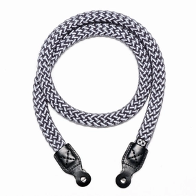 Last Chance Steal Special Price Today Cooph Braided Camera Strap With Split Ring, 49.2" (125Cm) - Charcoal