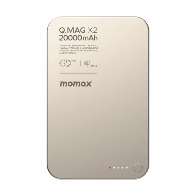 Momax Q.Mag X2 | Magnetic Wireless Power Bank 20000Mah - Gen 2 Today Only Savings