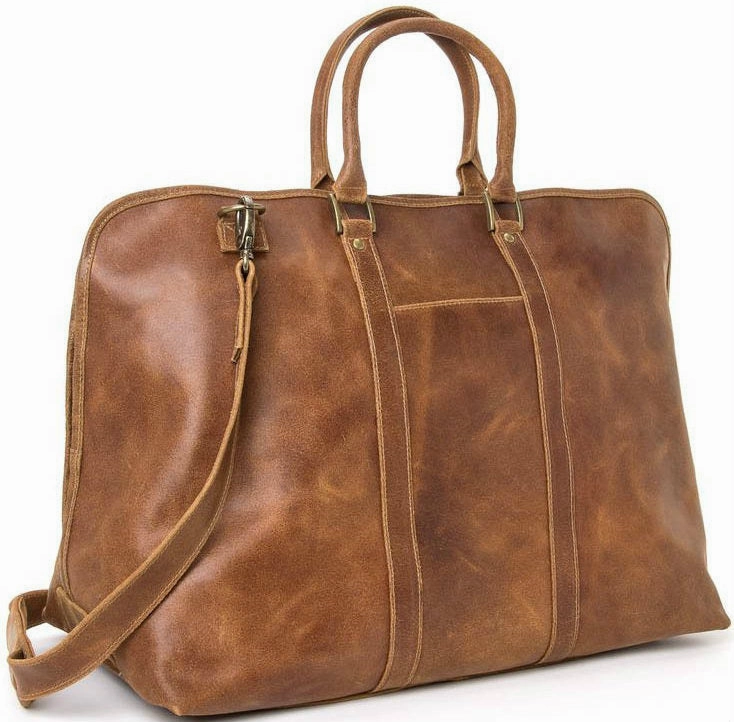 Trending Deals Today Daily Deal Frenzy Ledonne Leather Distressed Getaway Duffel