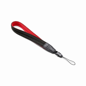 Limited Time Discount Last Chance Steal Leica Sofort Wrist Strap - Black & Red