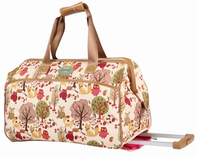 Lily Bloom 20" Wheeled Duffel (Forest Owl) Online Exclusive Offer