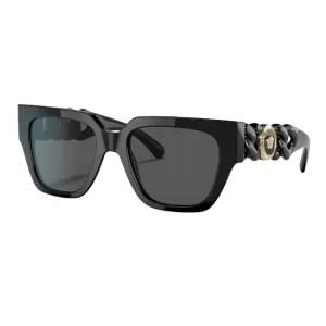 Versace Ve4409 Gb1/87 Sunglasses - Black Frame, Dark Grey Lens Today Only Special Hot Pick of the Day
