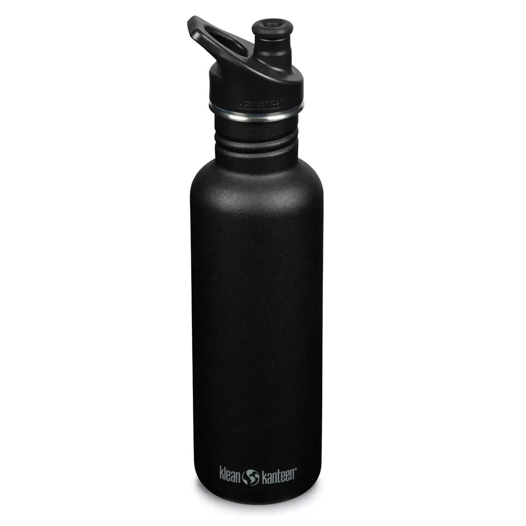Klean Kanteen Classic Sports Cap Stainless Steel Water Bottles 800Ml Shop Grab Now Flash Deal Today