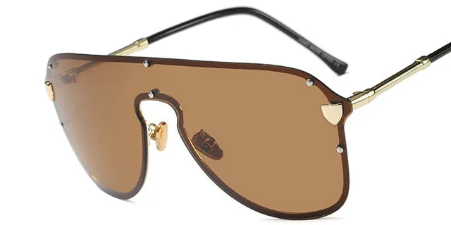 New Arrival Discount Trending Savings Now Women'S Big Summer Fashion Sunglasses - Black Gray,Blue Tea, Silver Mirror,Tea Frame,Yellow Frame,Pink Frame