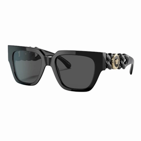Versace Ve4409 Gb1/87 Sunglasses - Black Frame, Dark Grey Lens Today Only Special Hot Pick of the Day