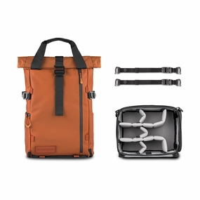 EndofWeek Deals Wandrd Prvke Photo Bundle 21L Backpack V4 - Sedona Orange