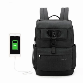 Fashion Men'S/Women'S Slim 15.6" Laptop Backpack With Usb Charging Port For School/Work/Travel - Black,Red Flash Pick Today Hot Offer Inside
