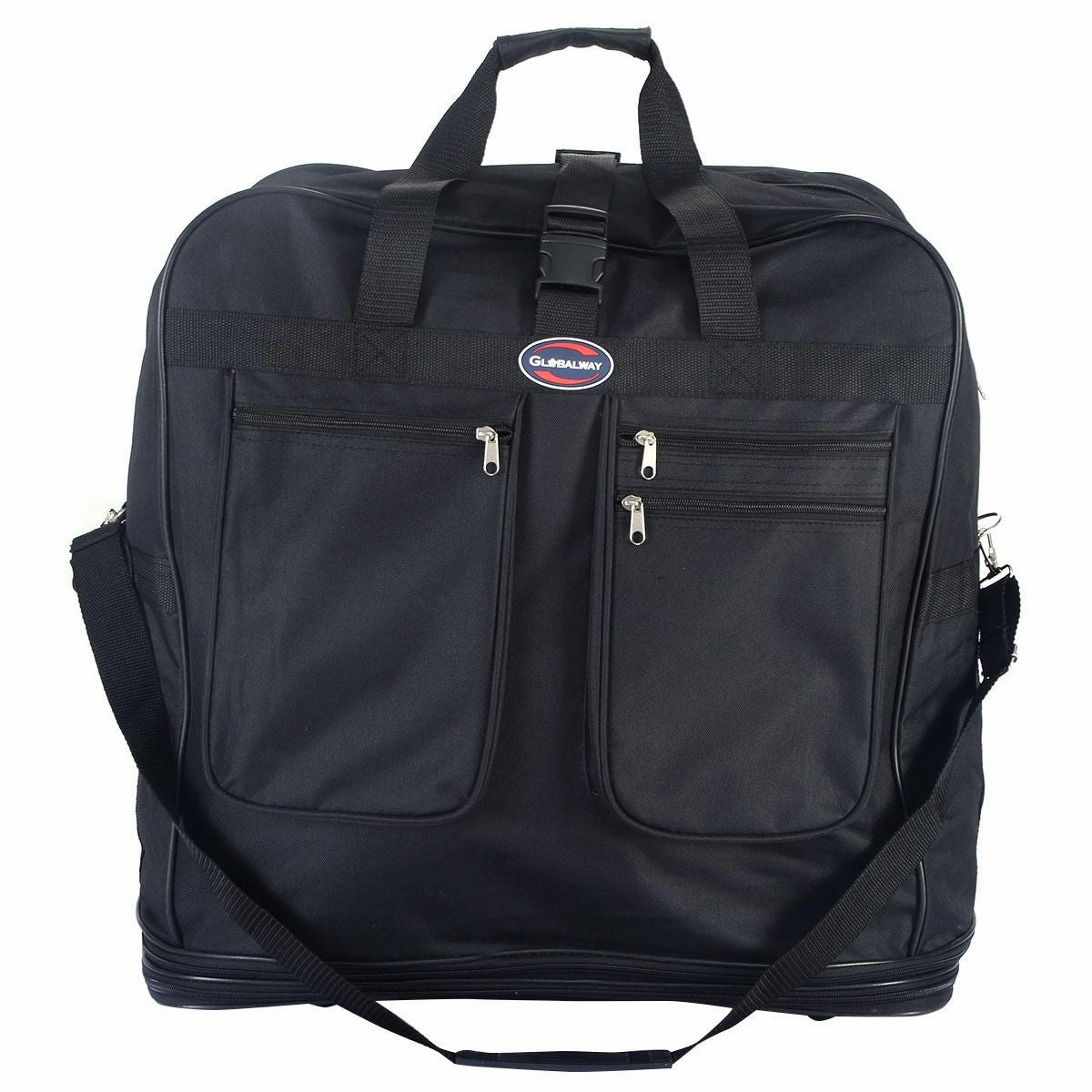 Todays Best Deal Instant Savings Inside 40" Rolling Wheeled Duffel Bag Spinner Suitcase