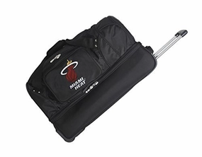 Grab Your Hot Pick Trending Offer Today Nba Miami Heat Rolling Drop-Bottom Duffel
