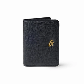 Pebble Passport Holder - Black Grab It Before Gone Gift Sale Event