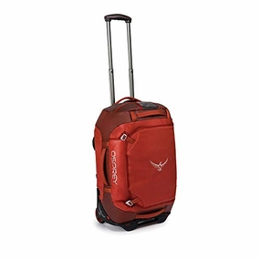 Trending Now Offer Osprey Packs Rolling Transporter 40 Duffel Bag, Ruffian Red