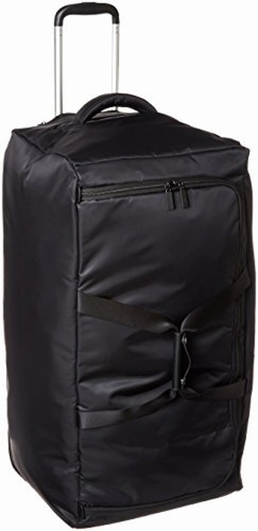 Lipault 0% Pliable 30 Inch 2 Wheeled Duffel, Black, One Size MustHave Clearance
