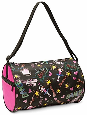 Little Dancers Doodle Duffel Bag Hot Price Drop