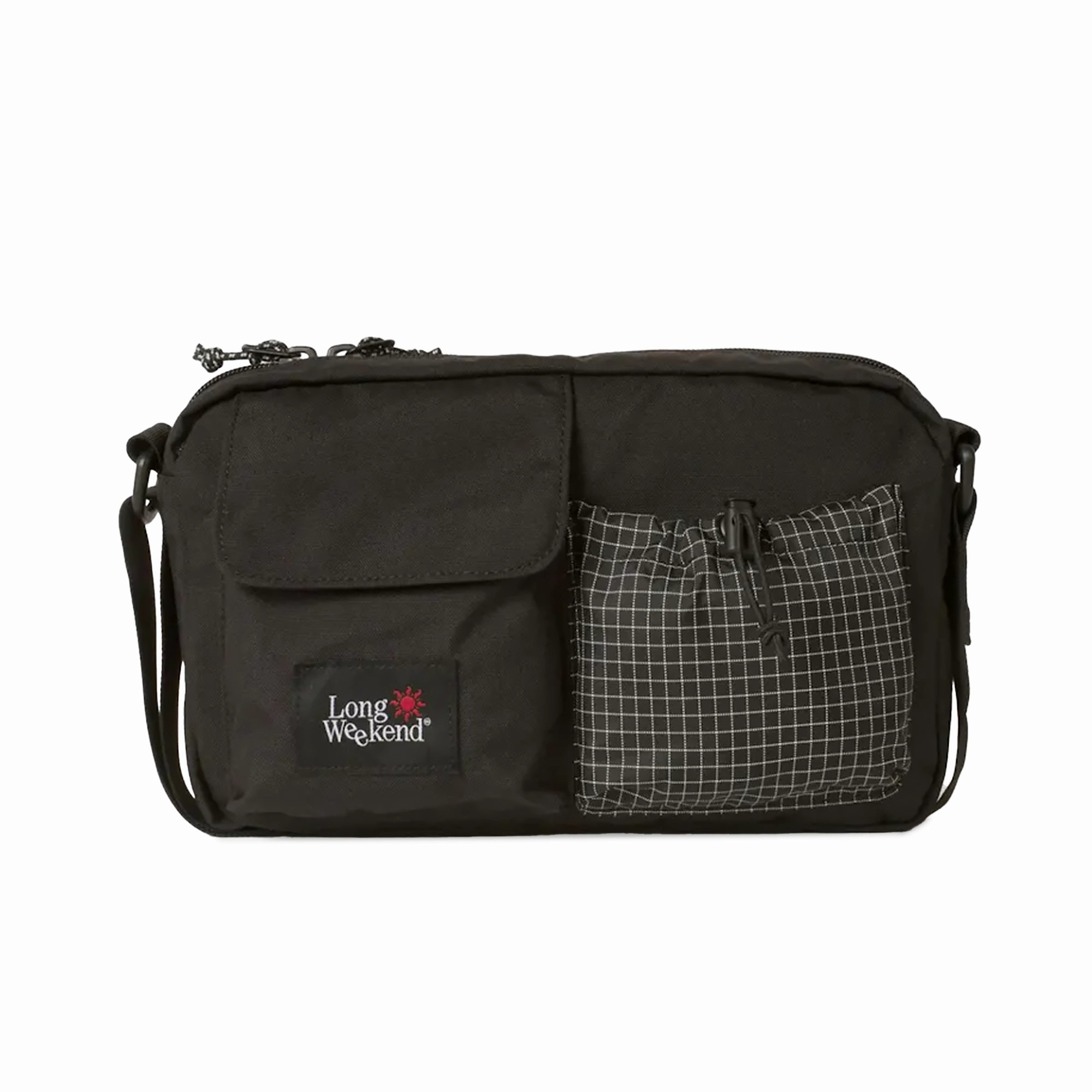 Long Weekend Santa Fe Shoulder Bag - Black Limited Stock Deals Clearance Event