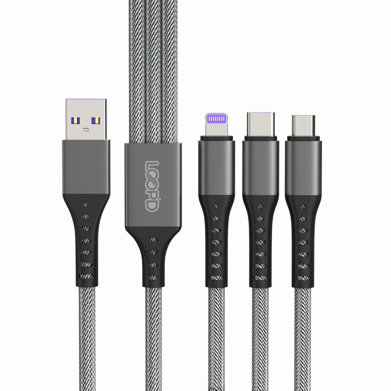 Shop Smart Deals Loop'D Lite 3 In 1 Multi Cable - 1.2 Metre