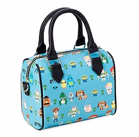 Loungefly X Toy Story Chibi Characters Allover-Print Duffel Purse (One Size, Multicolored) Grab Save Today