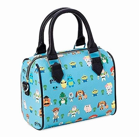 Loungefly X Toy Story Chibi Characters Allover-Print Duffel Purse (One Size, Multicolored) Hot Pick Sale Hot Sale Frenzy