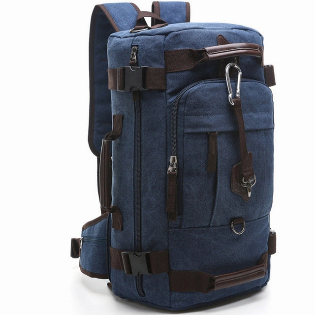 Hot Item Clearance Luodun 2018 New Arrival Anvas Leather Men Travel Bags Carry On Luggage Bags Men Duffel Bags