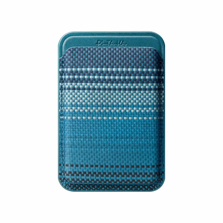 Magnetic Woven Wallet Online Exclusive Steal