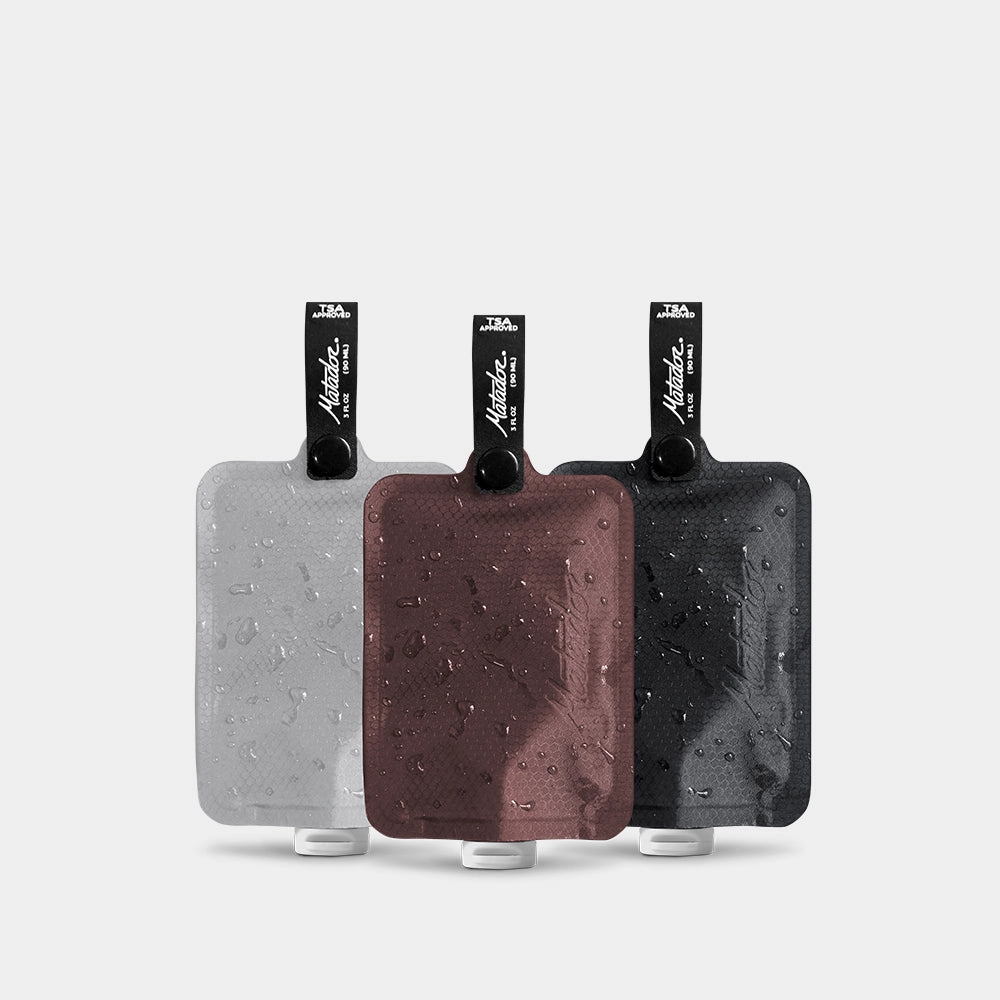 Matador Flatpak? Toiletry Bottle Limited Time Offer