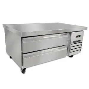 Maxx Cold - MXCB48HC Two-Drawer?Refrigerated Chef Base, 50"W, 6.5 cu. ft. Storage Capacity, in Stainless Steel