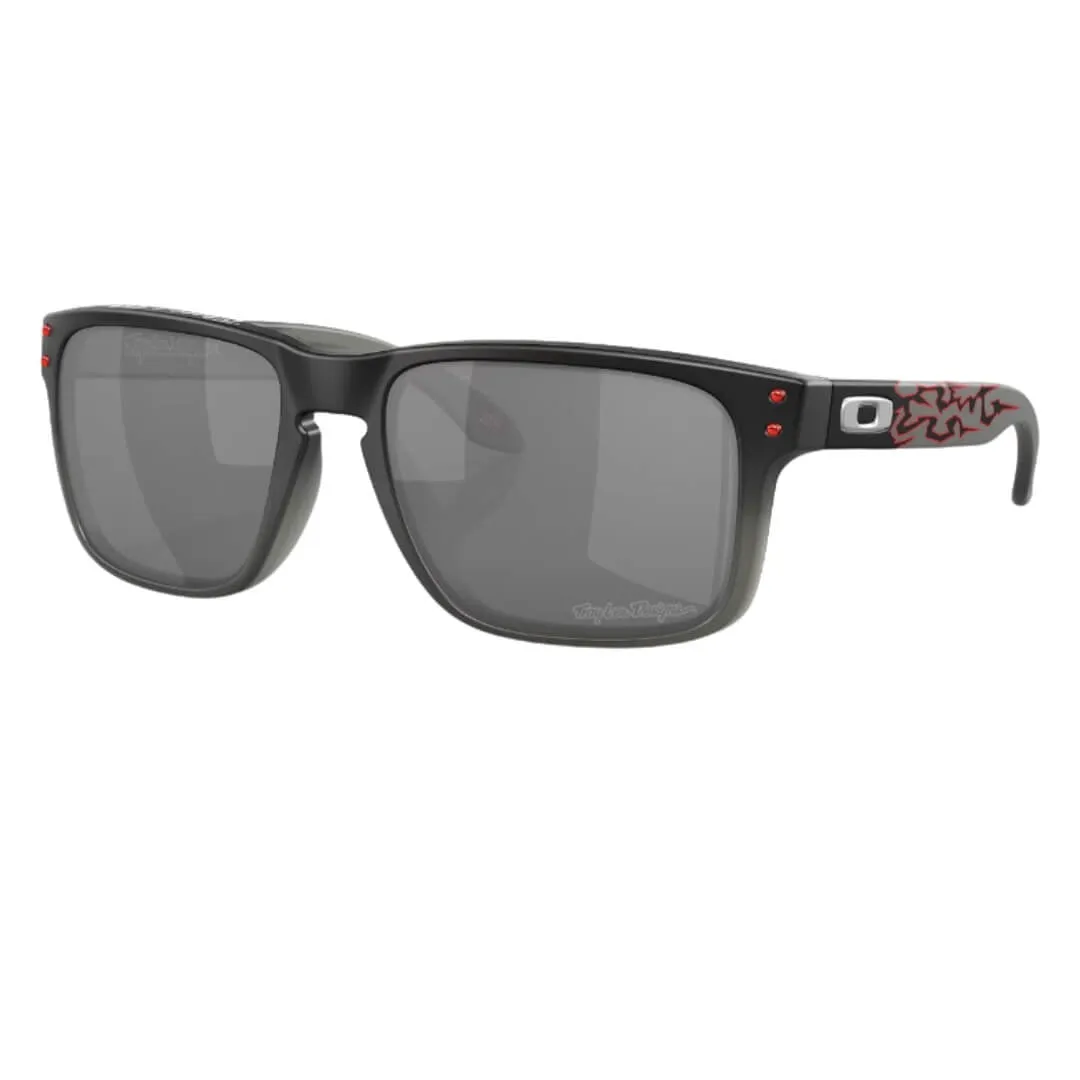 Daily Clearance Deal Oakley Holbrook Troy Lee Black Fade - Prizm Black Sunglasses